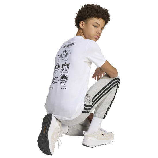Adidas Παιδική κοντομάνικη μπλούζα Anime Pets Graphic Tee Adidas Παιδική κοντομάνικη μπλούζα Anime Pets Graphic Tee